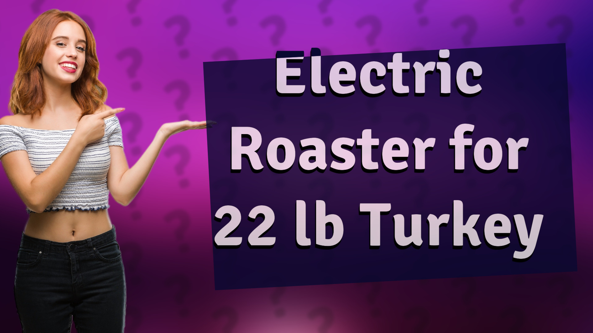 Electric Roaster for 22 lb Turkey