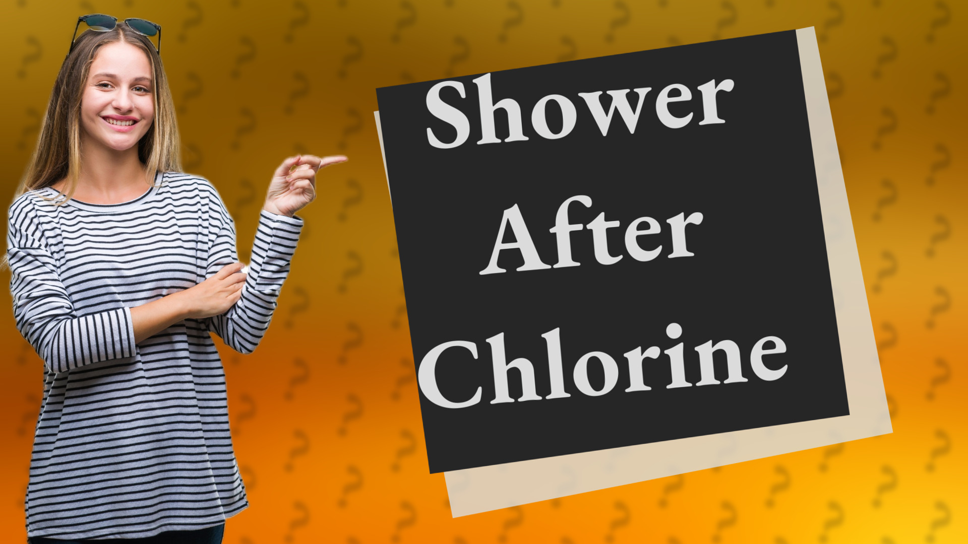 Shower After Chlorine