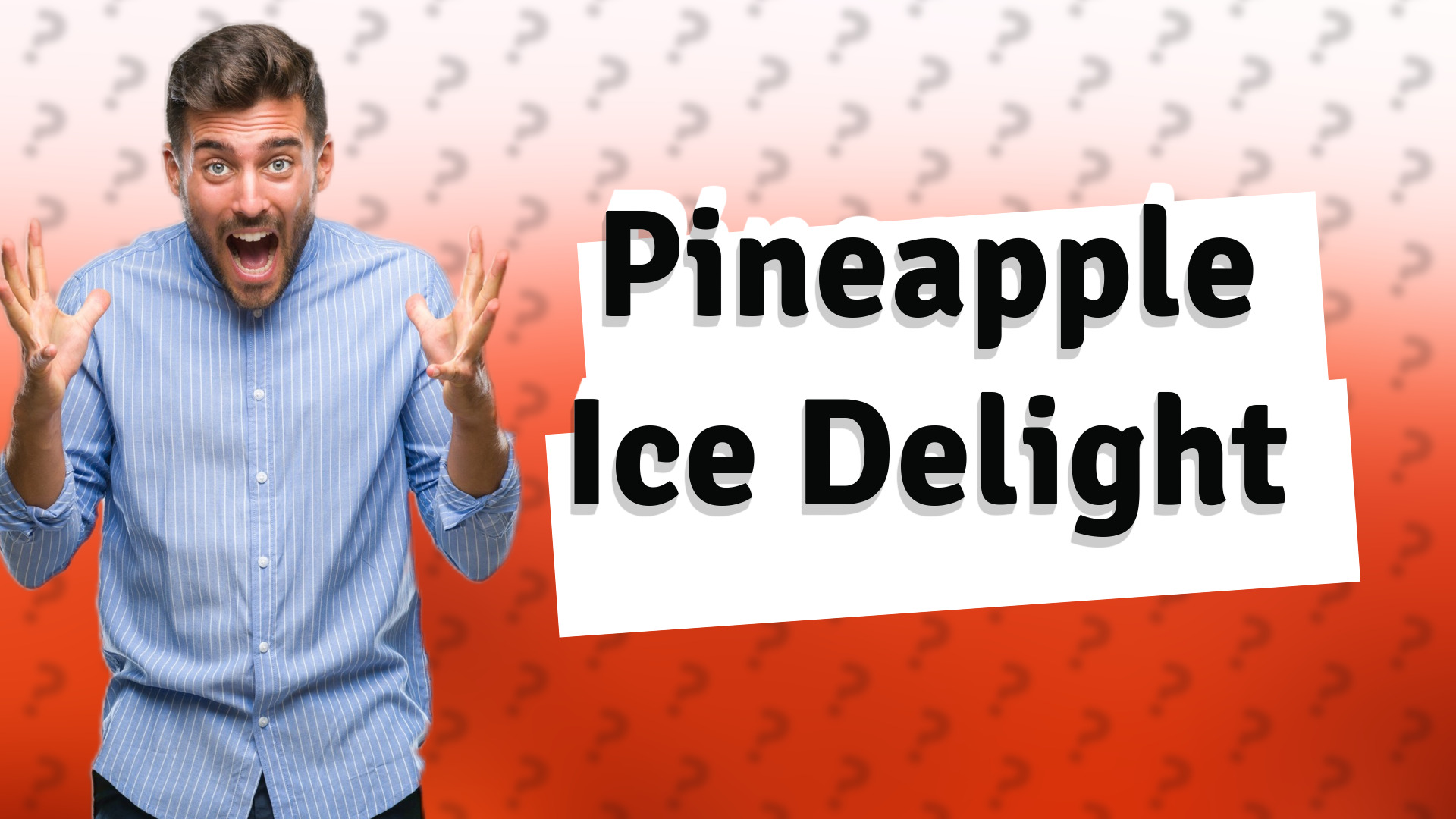 Pineapple Ice Delight