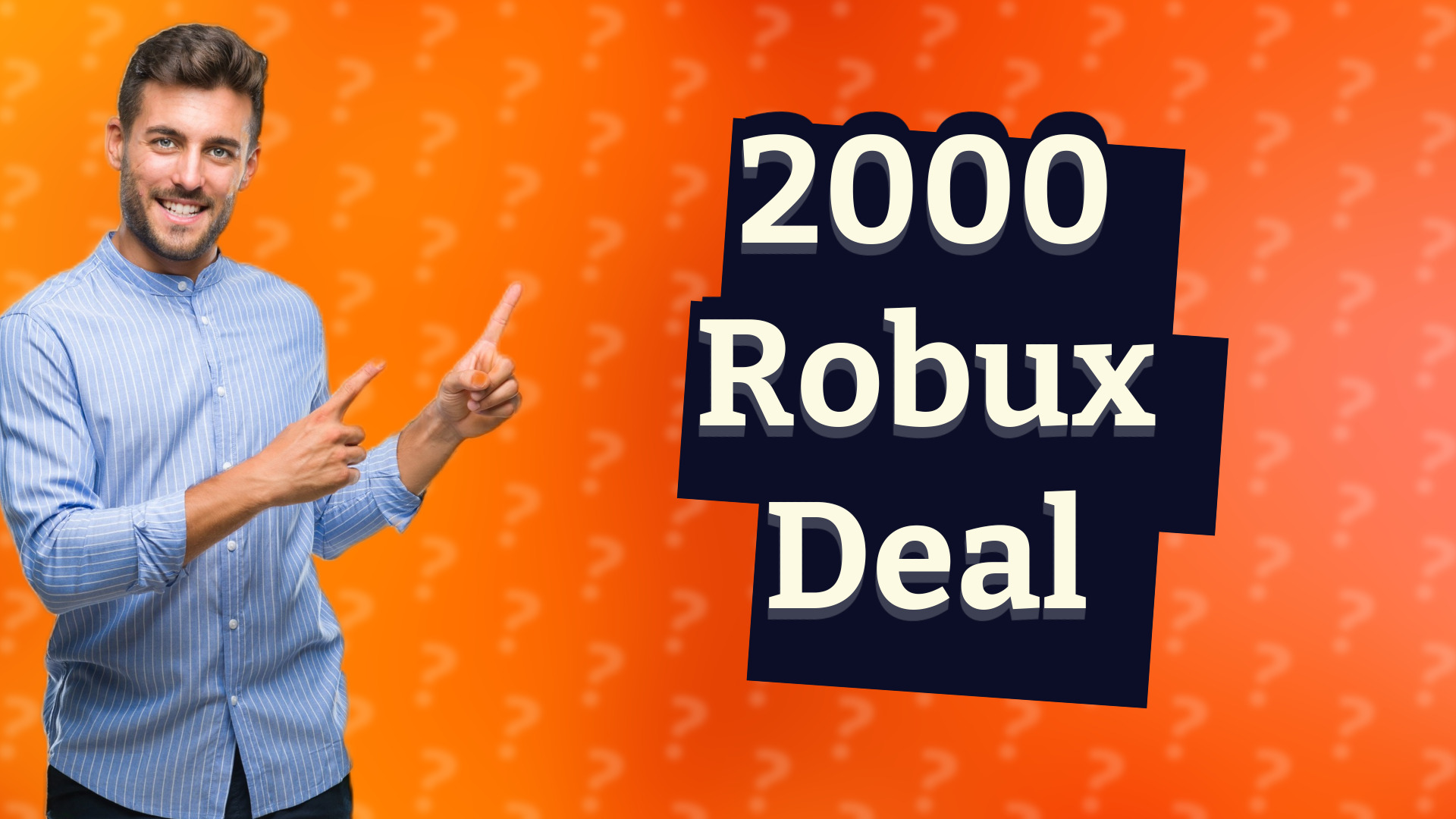 2000 Robux Deal