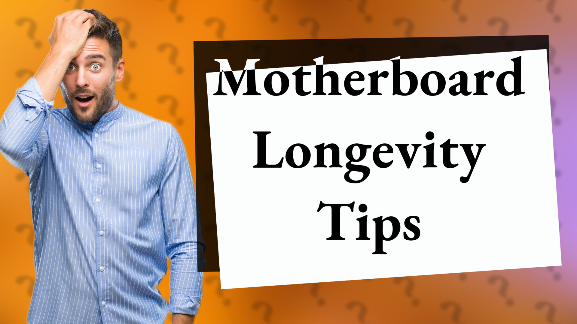 Motherboard Longevity Tips