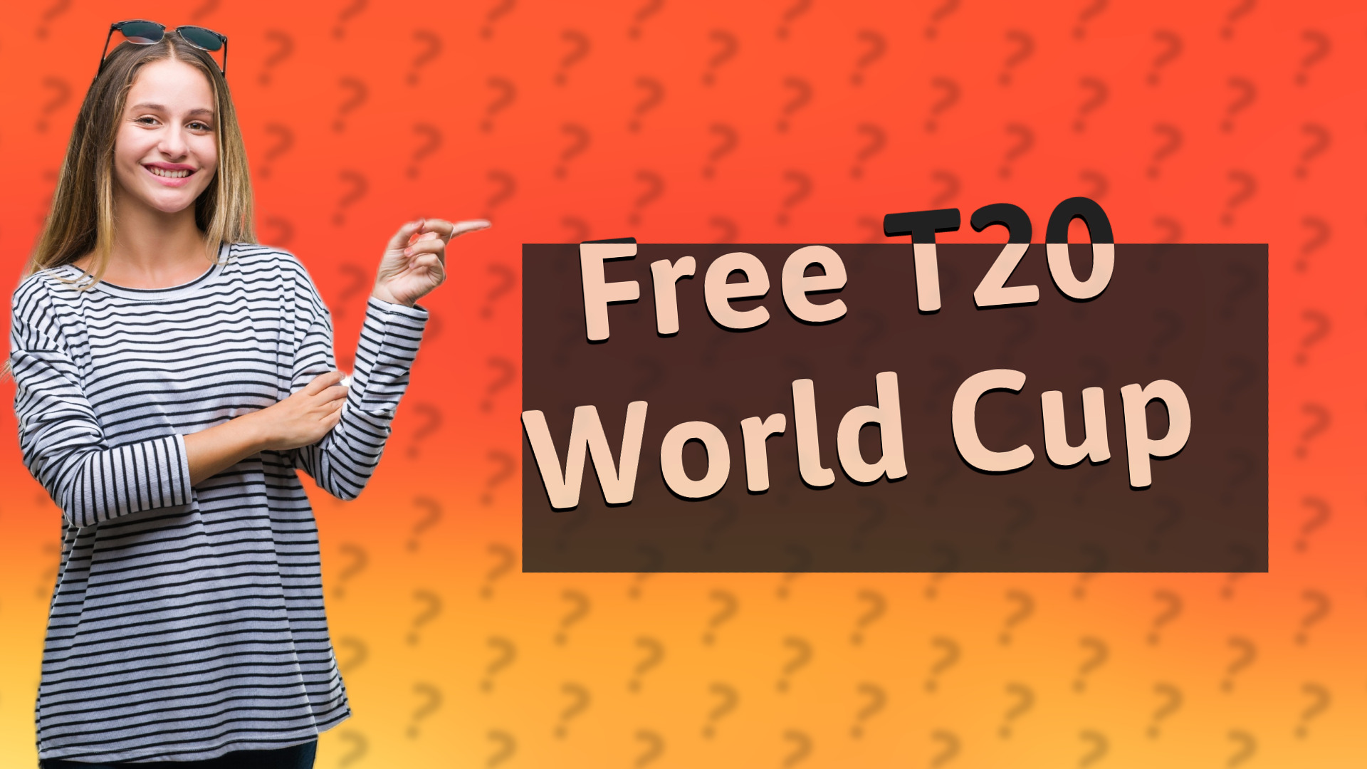 Free T20 World Cup