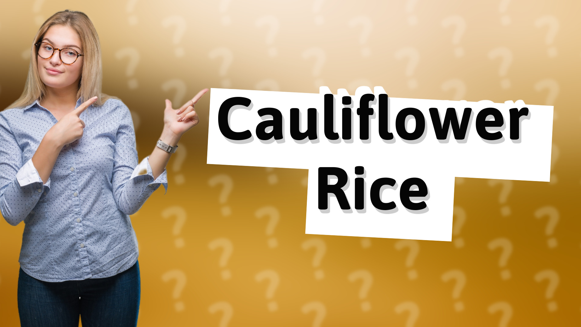 Cauliflower Rice