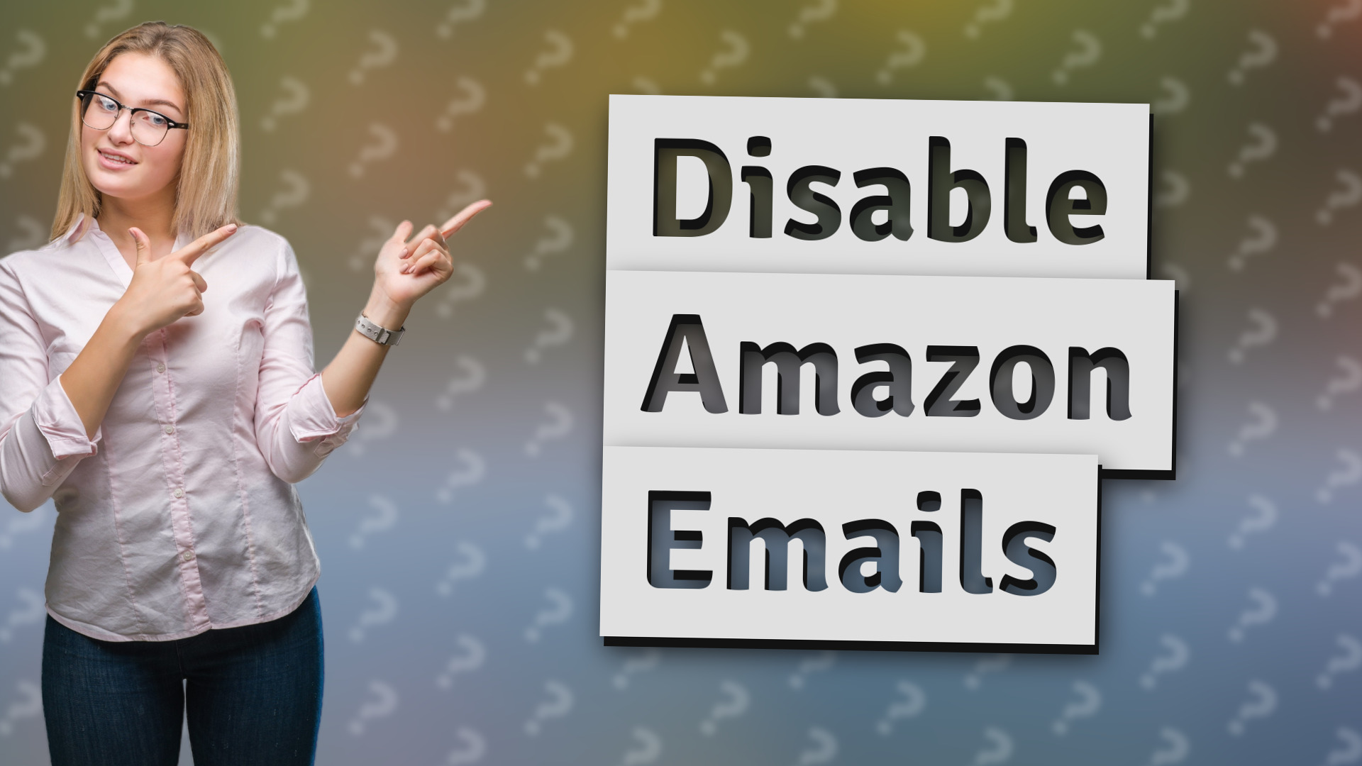 Disable Amazon Emails