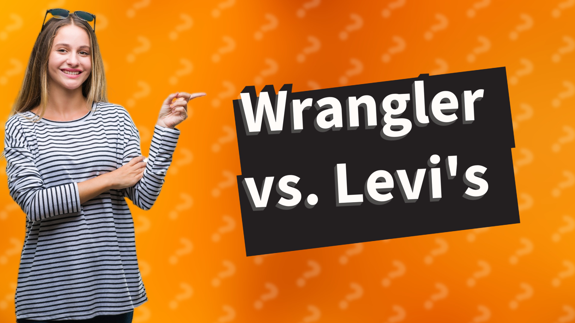 Wrangler vs. Levi's