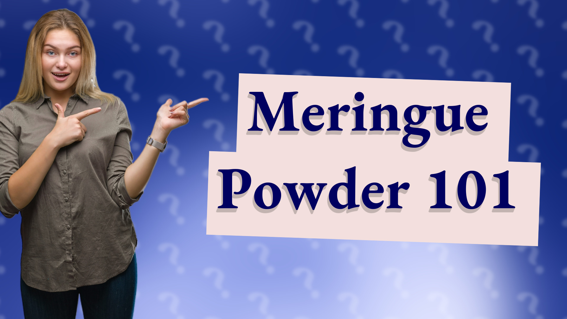 Meringue Powder 101