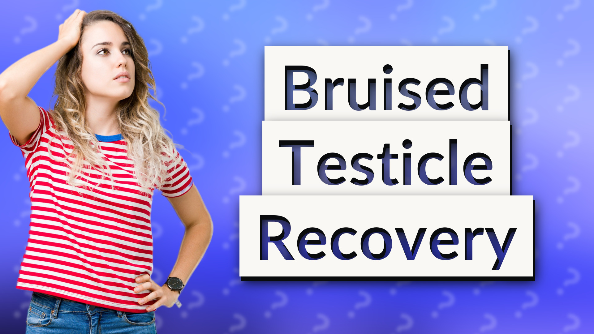 Bruised Testicle Recovery