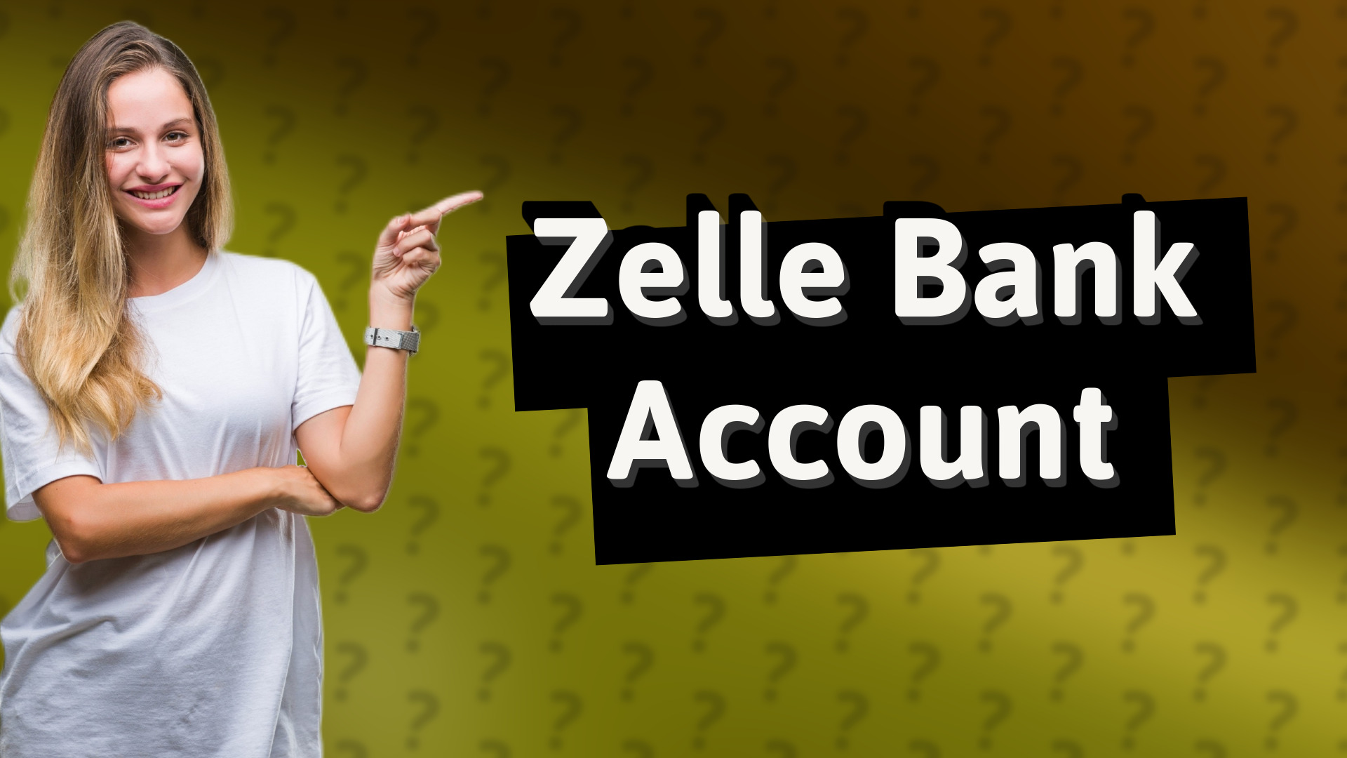 Zelle Bank Account