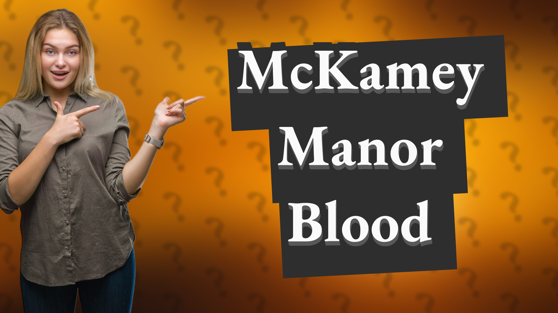 McKamey Manor Blood