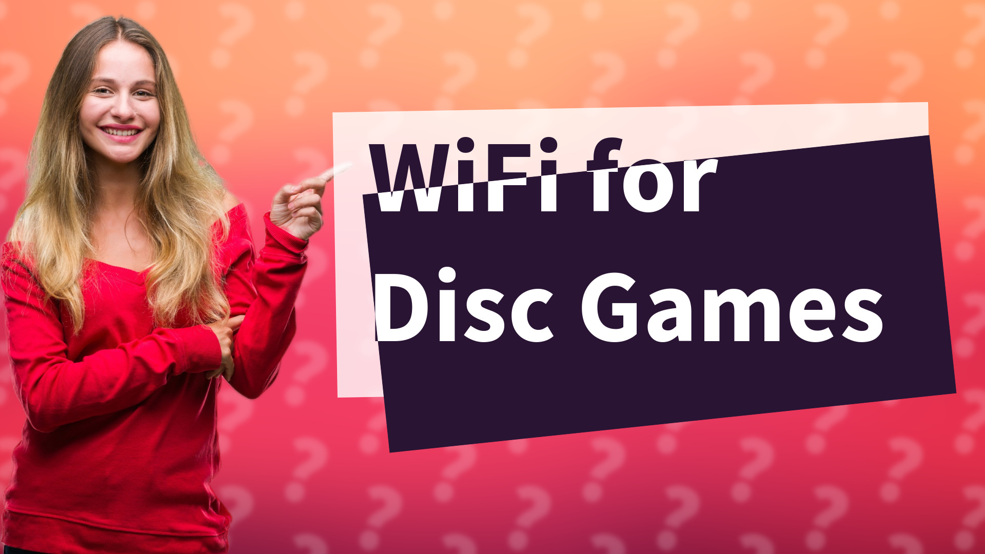 WiFi for Disc Games