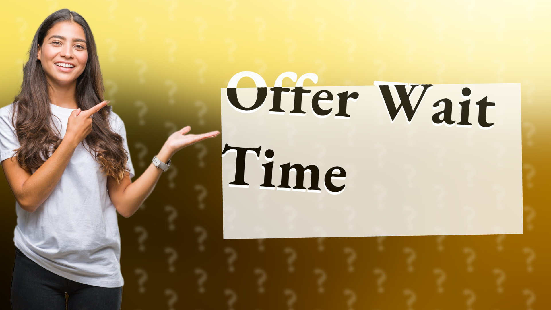 Offer Wait Time