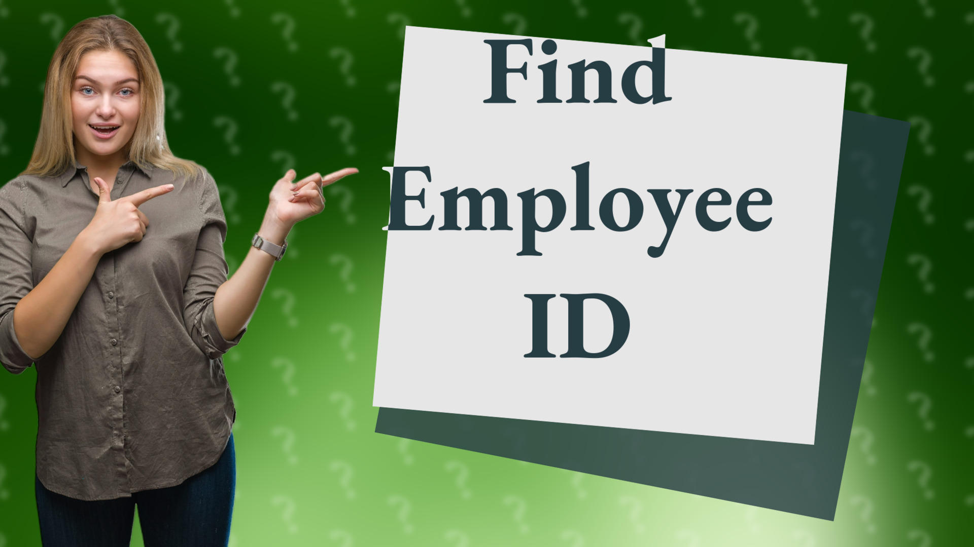 Find Employee ID