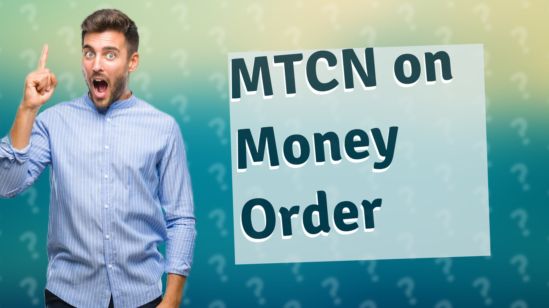 MTCN on Money Order
