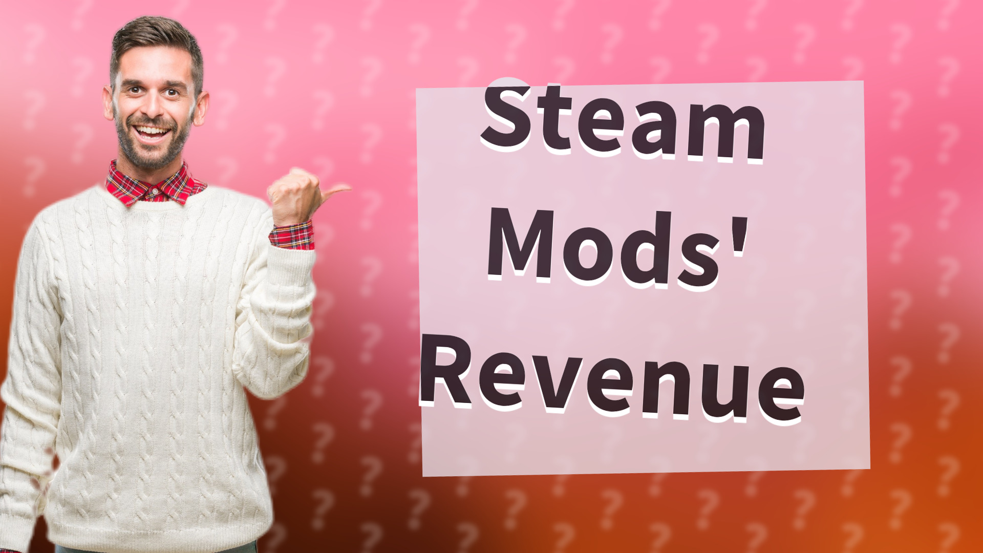Steam Mods' Revenue