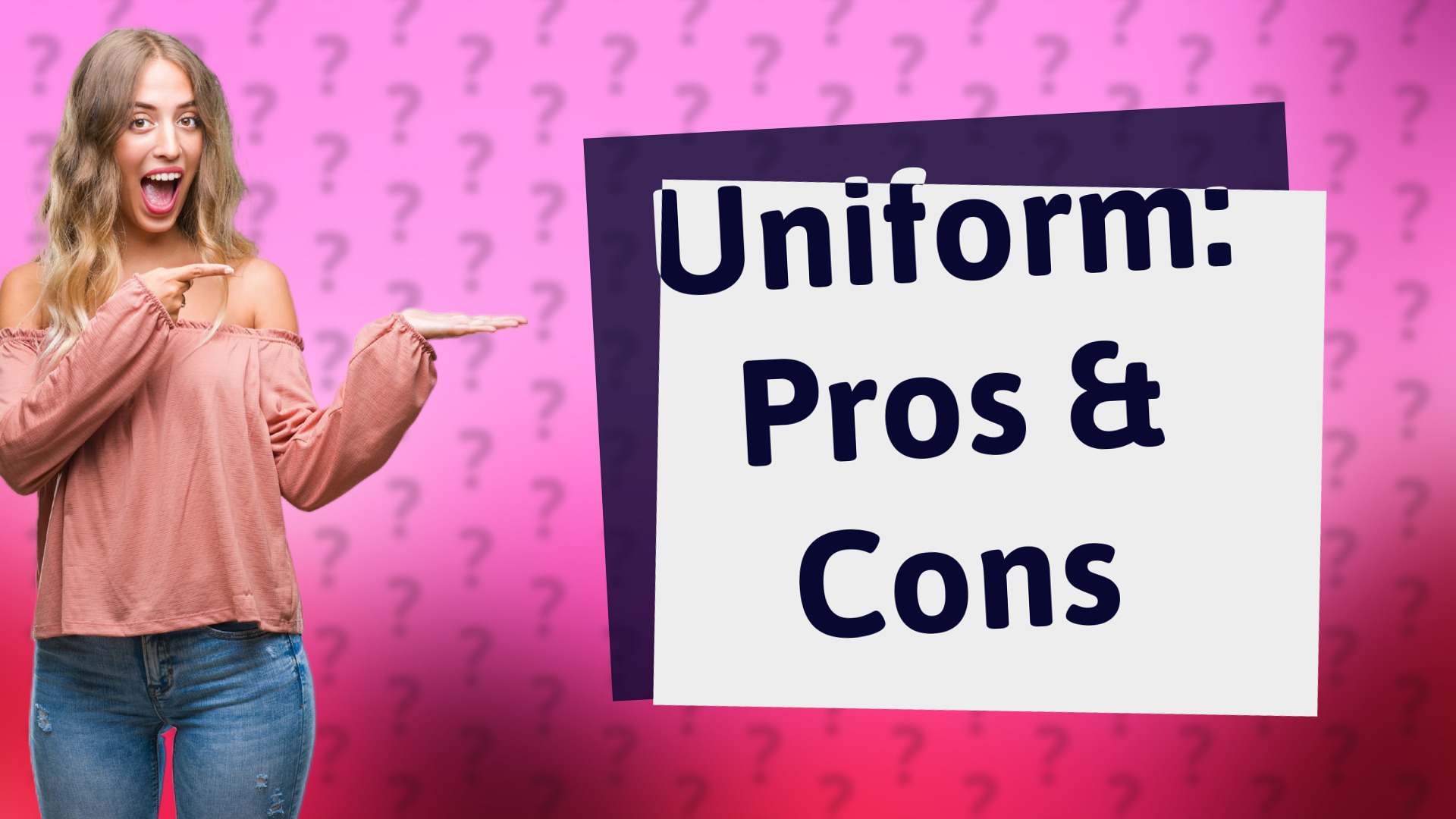 Uniform: Pros & Cons