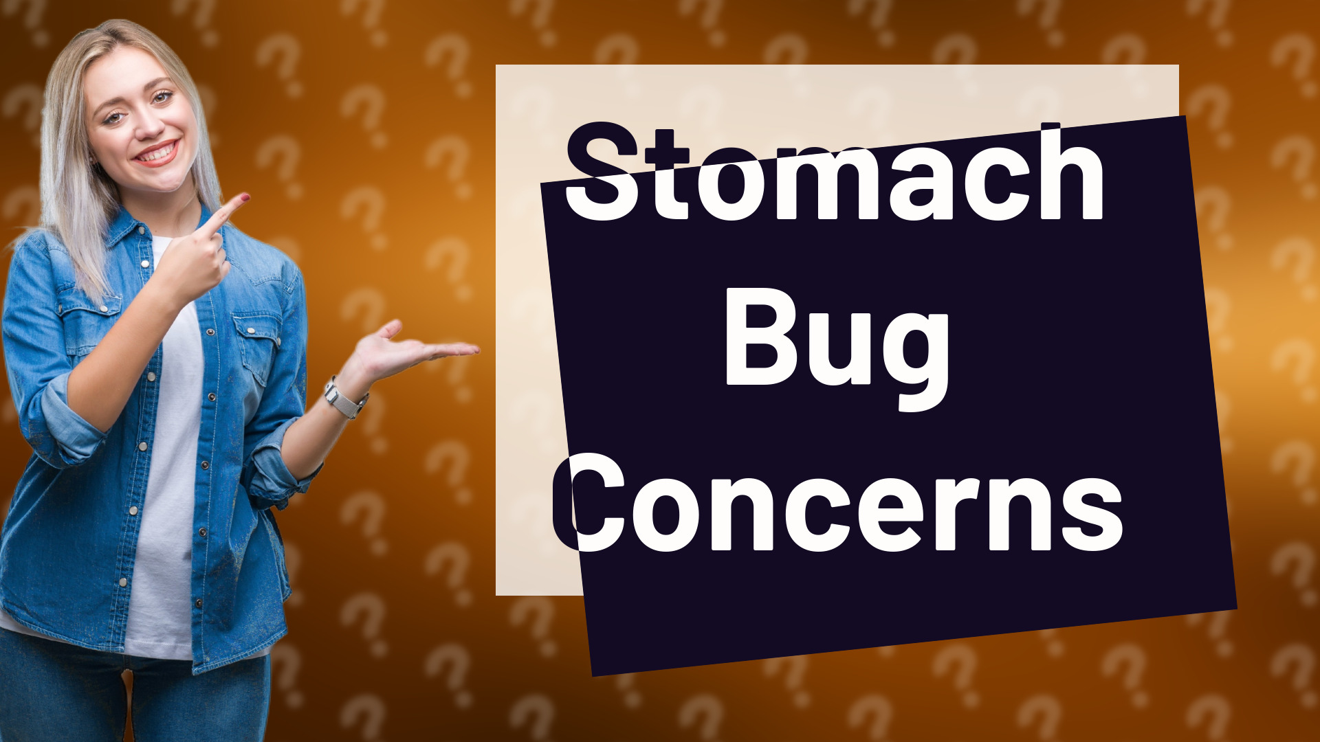 Stomach Bug Concerns