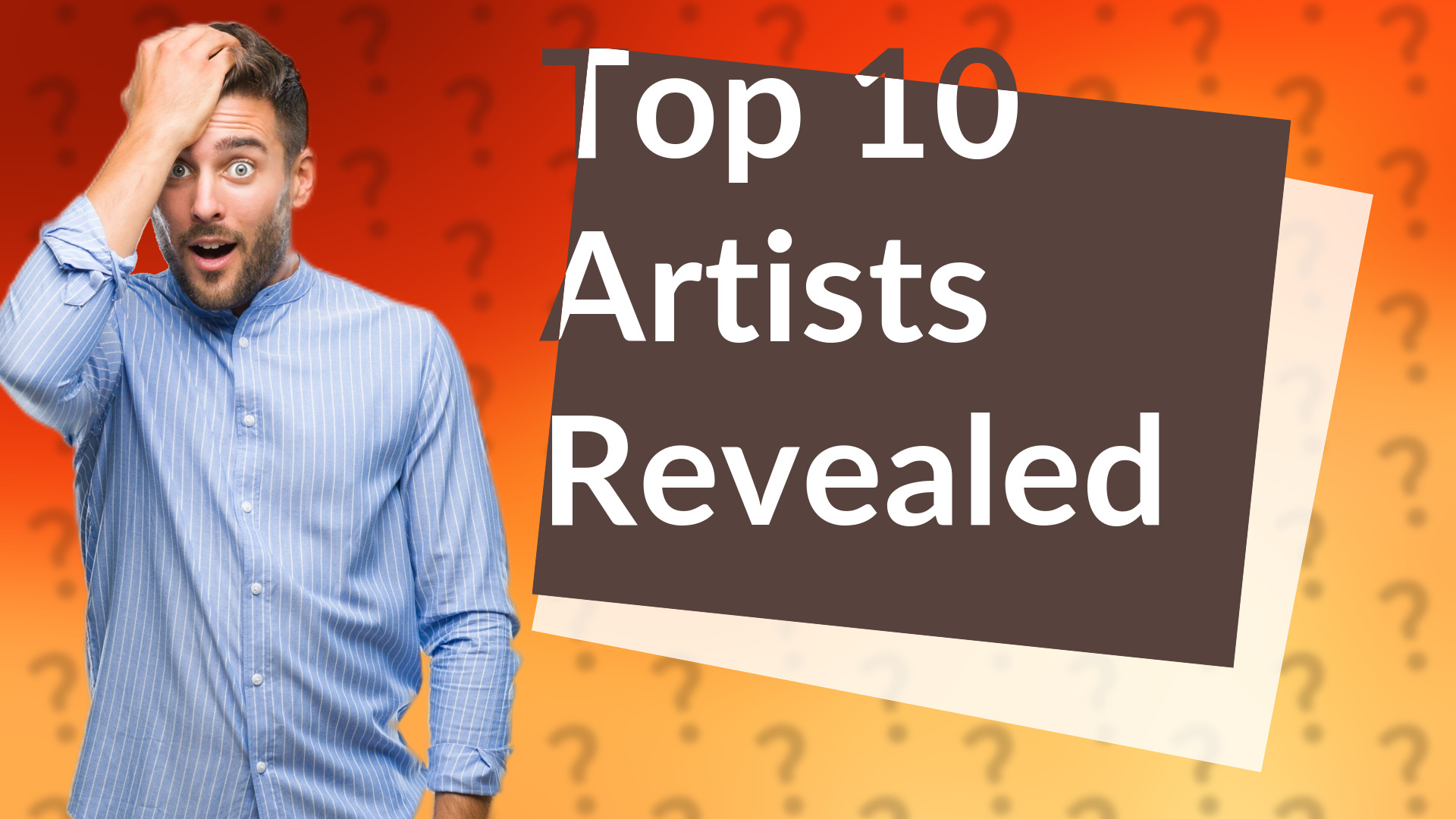 Top 10 Artists Revealed