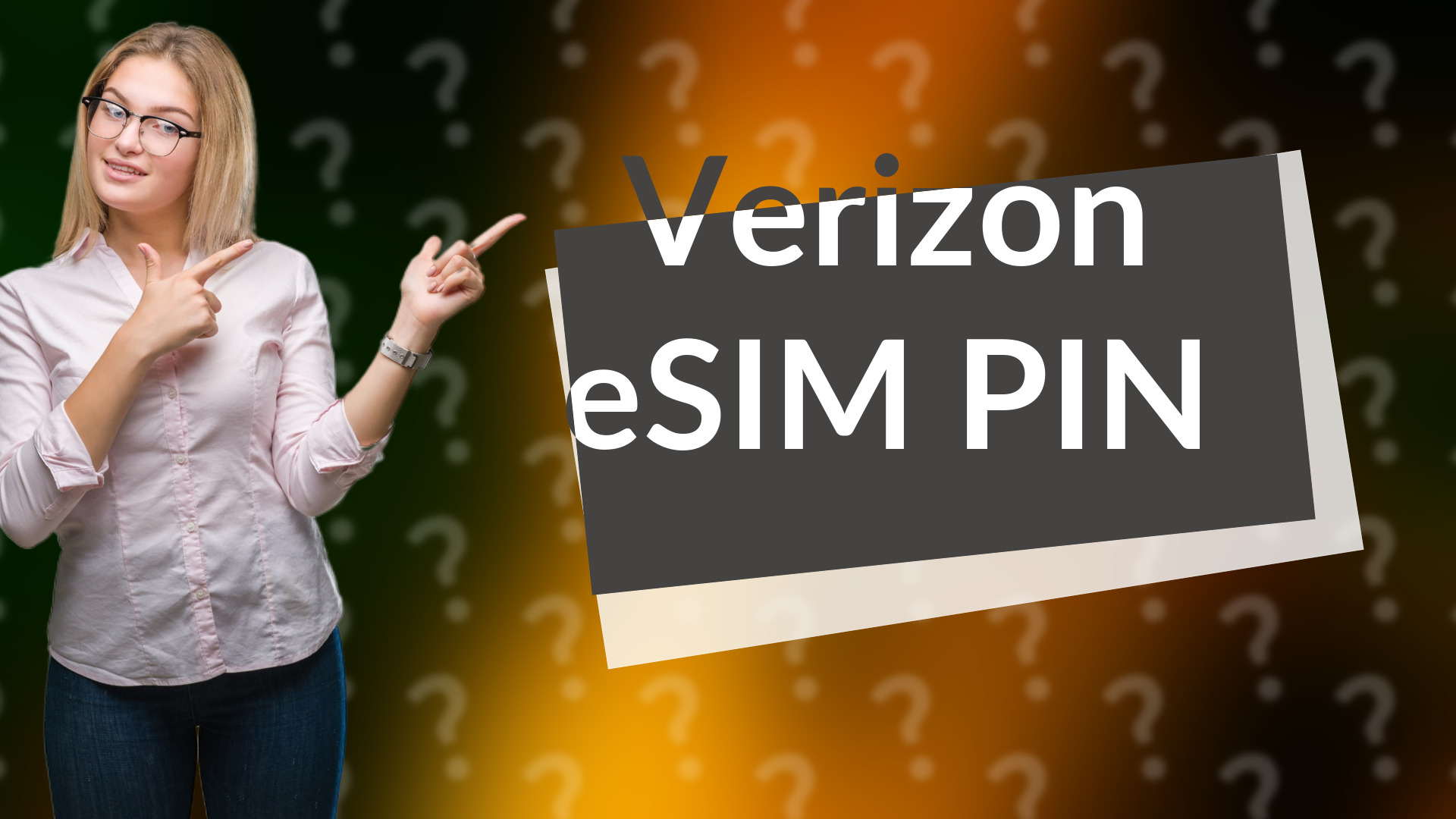 Verizon eSIM PIN