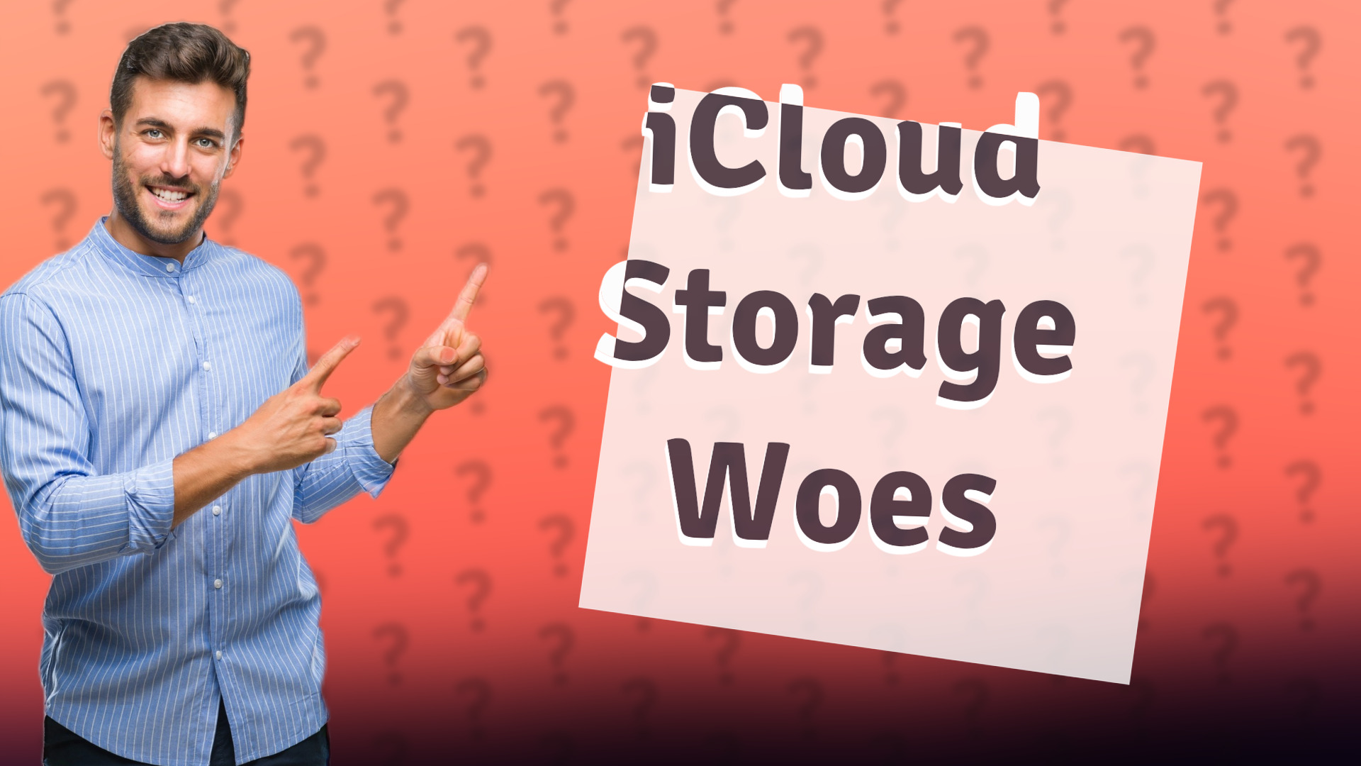 iCloud Storage Woes
