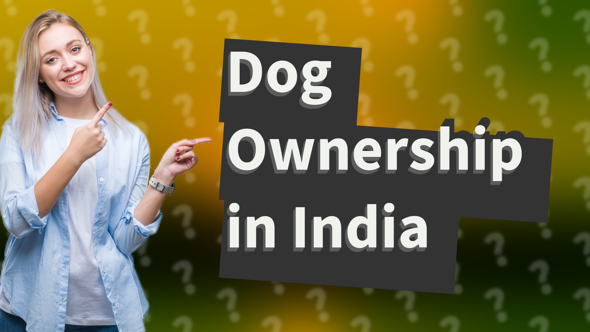 Dog Ownership in India