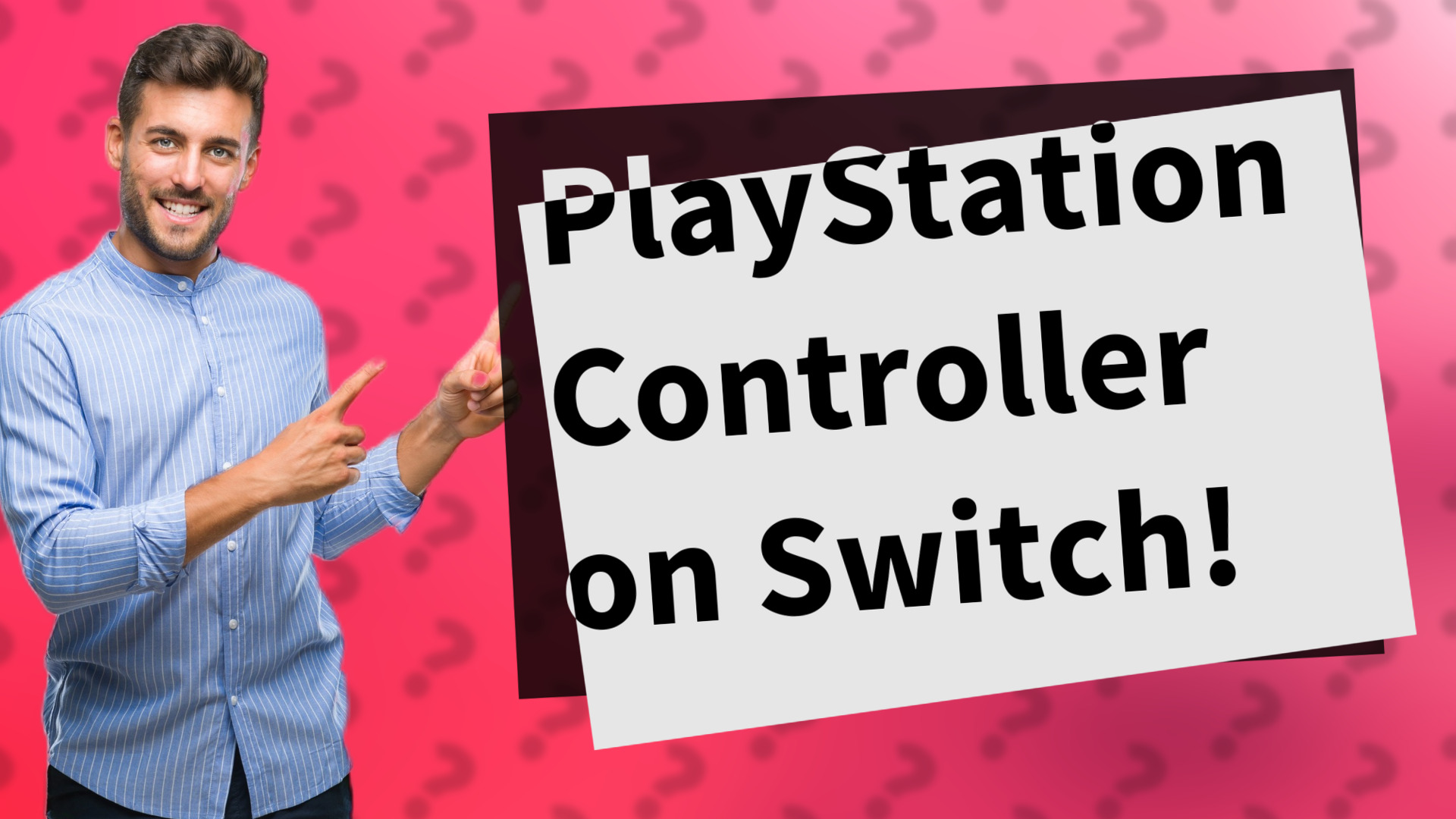 PlayStation Controller on Switch!