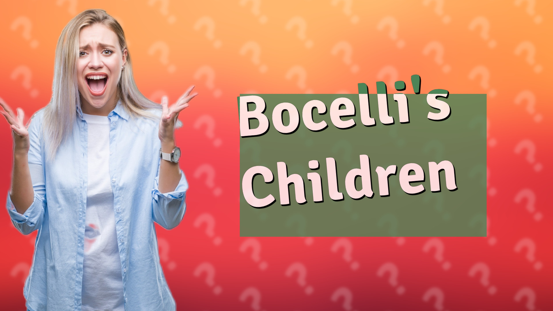 Bocelli's Children