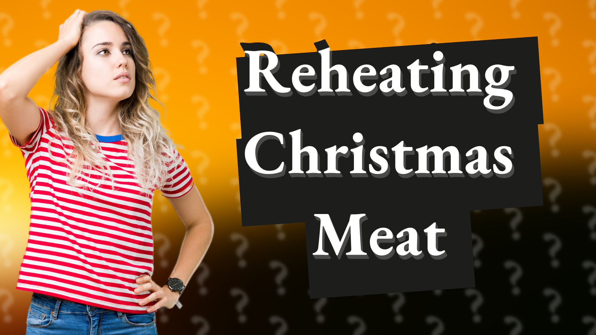 Reheating Christmas Meat