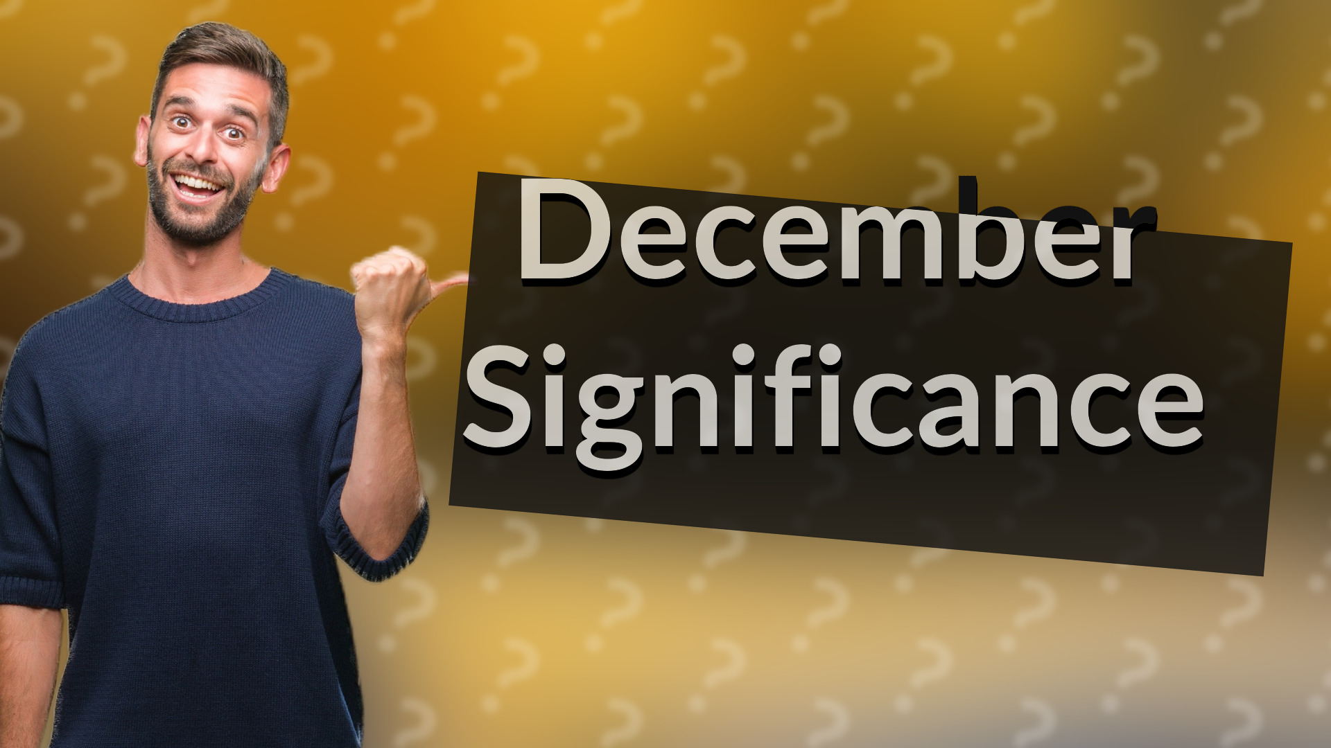 December Significance