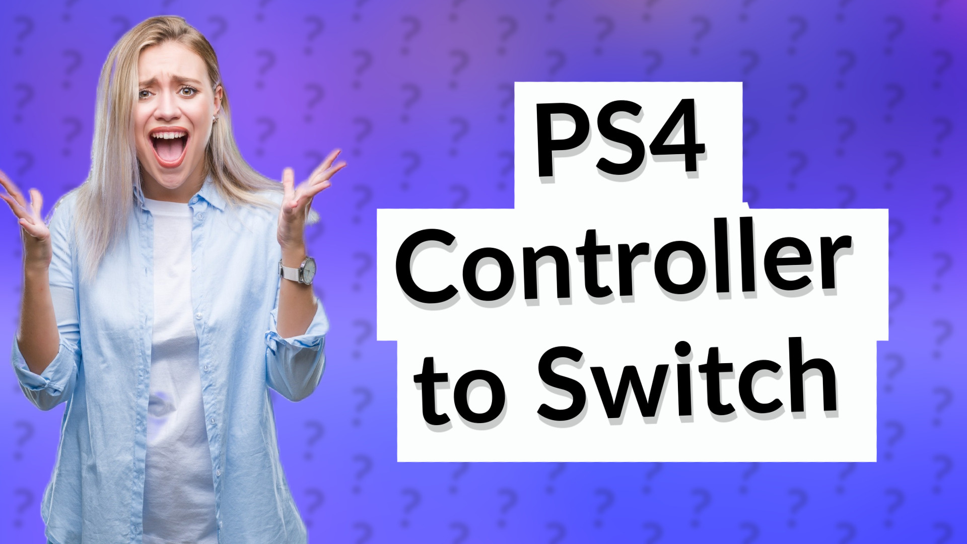 PS4 Controller to Switch