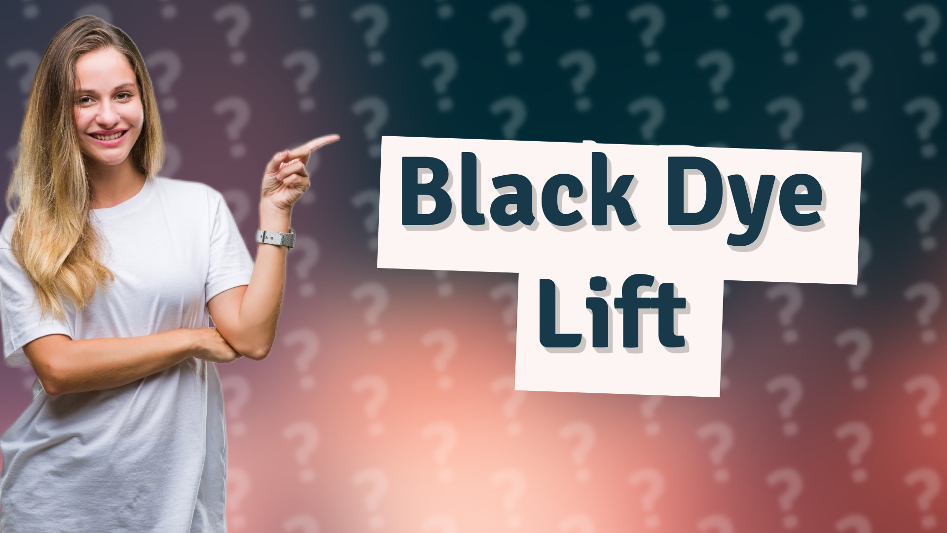 Black Dye Lift