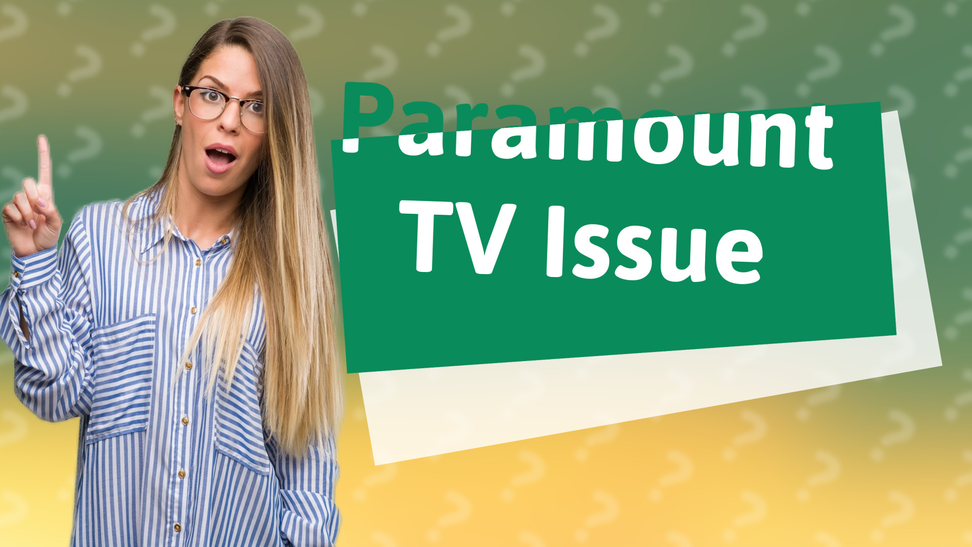 Paramount TV Issue