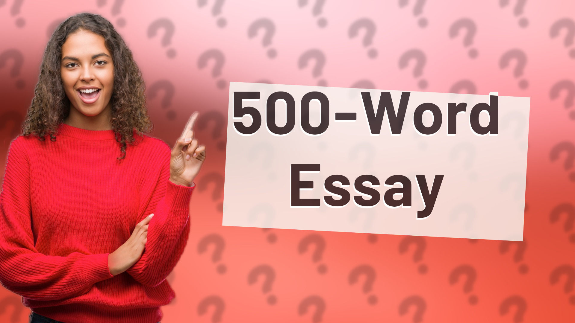 500-Word Essay
