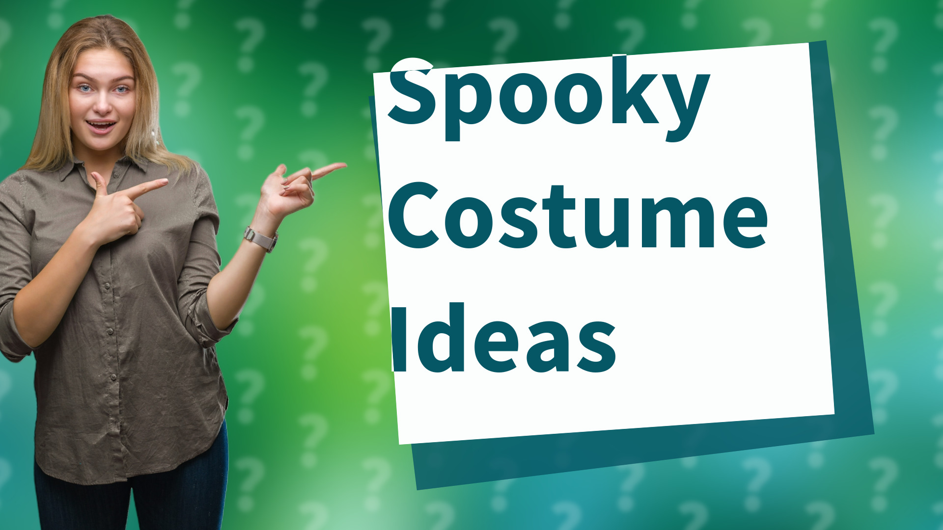 Spooky Costume Ideas