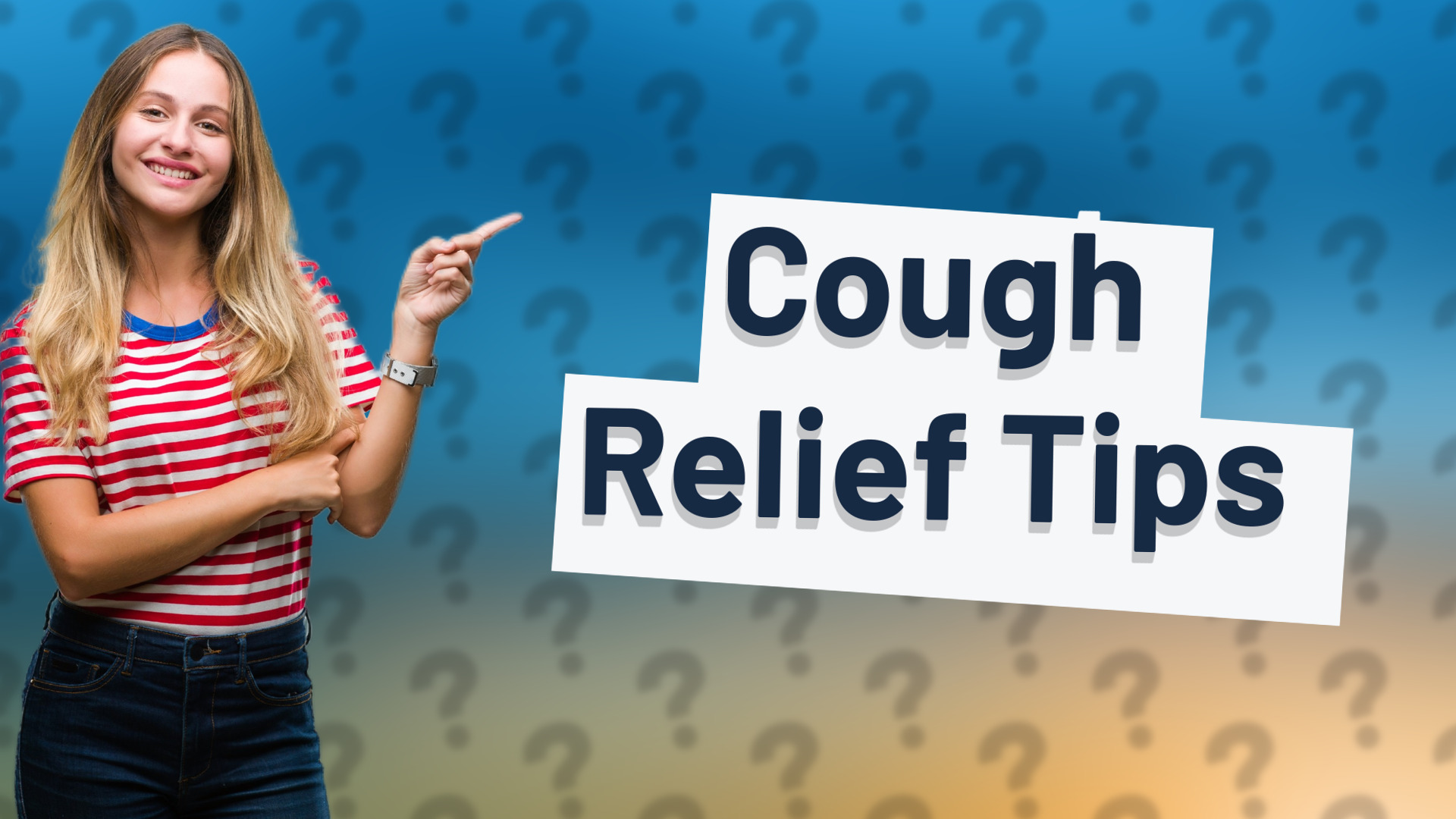 Cough Relief Tips