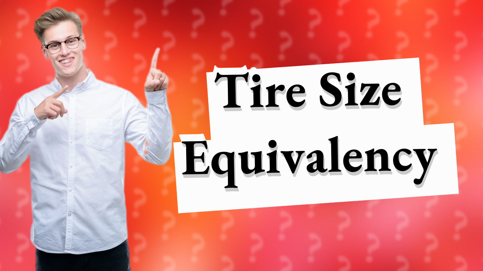 Tire Size Equivalency