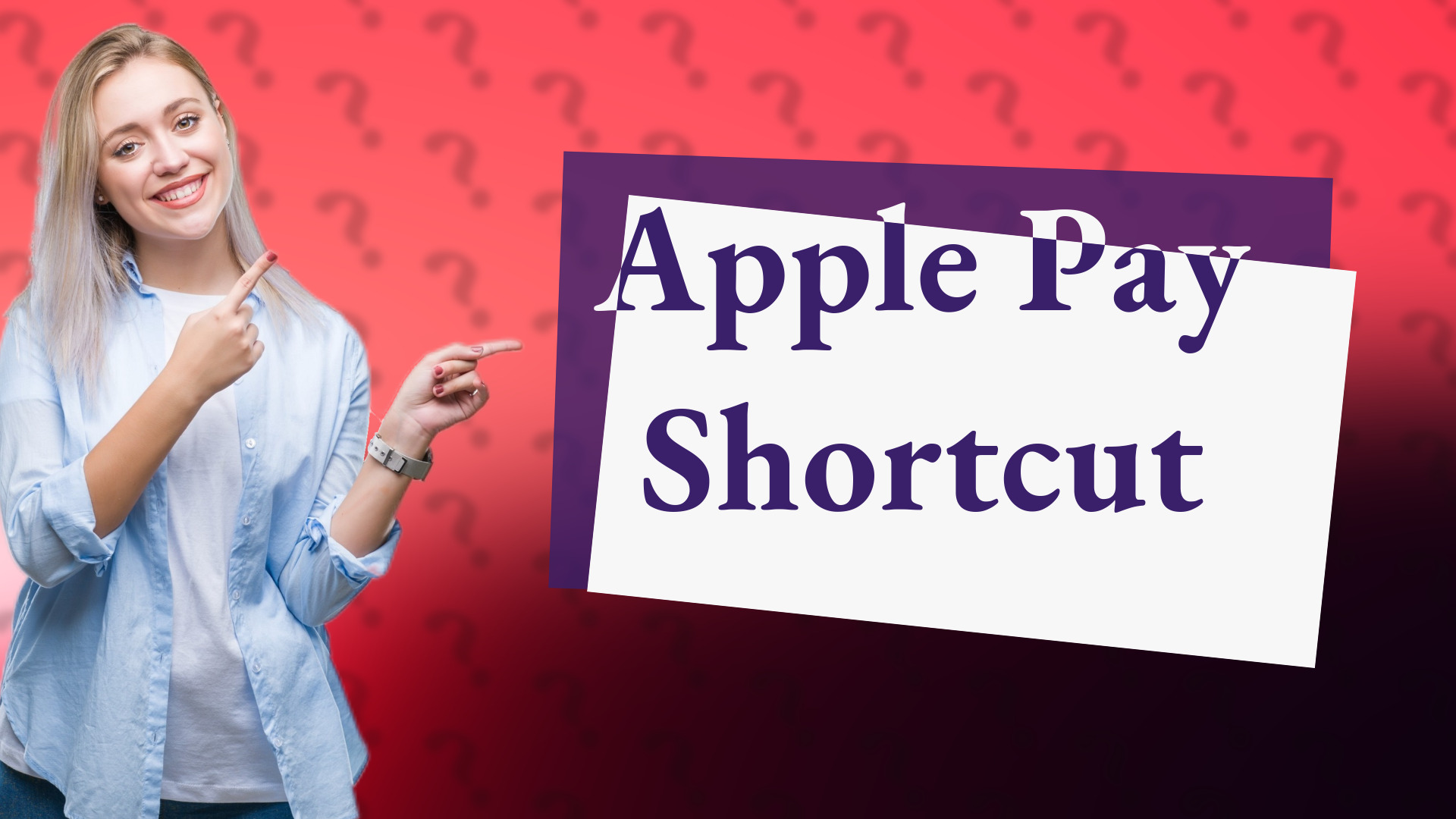 Apple Pay Shortcut