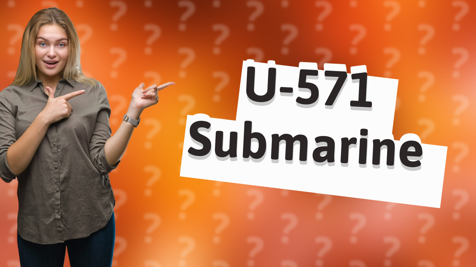 U-571 Submarine