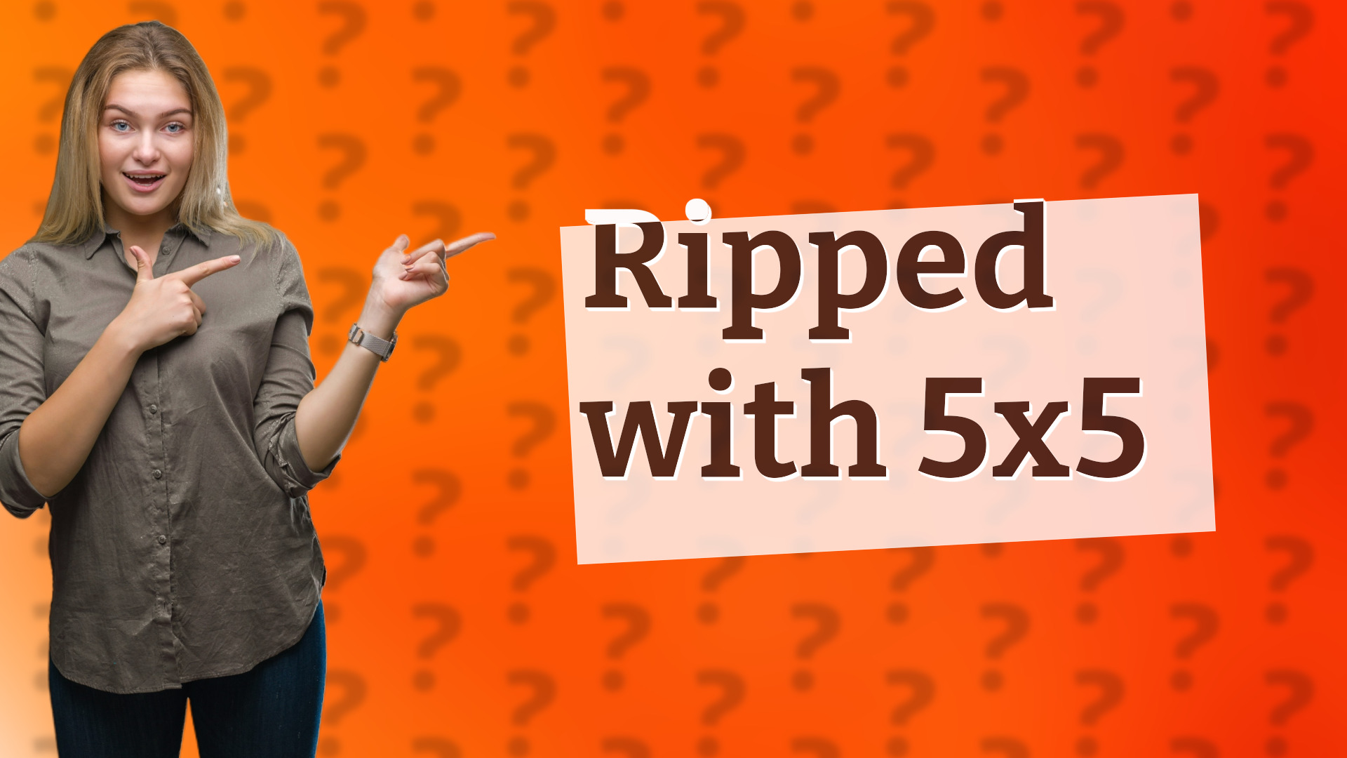 Ripped with 5x5