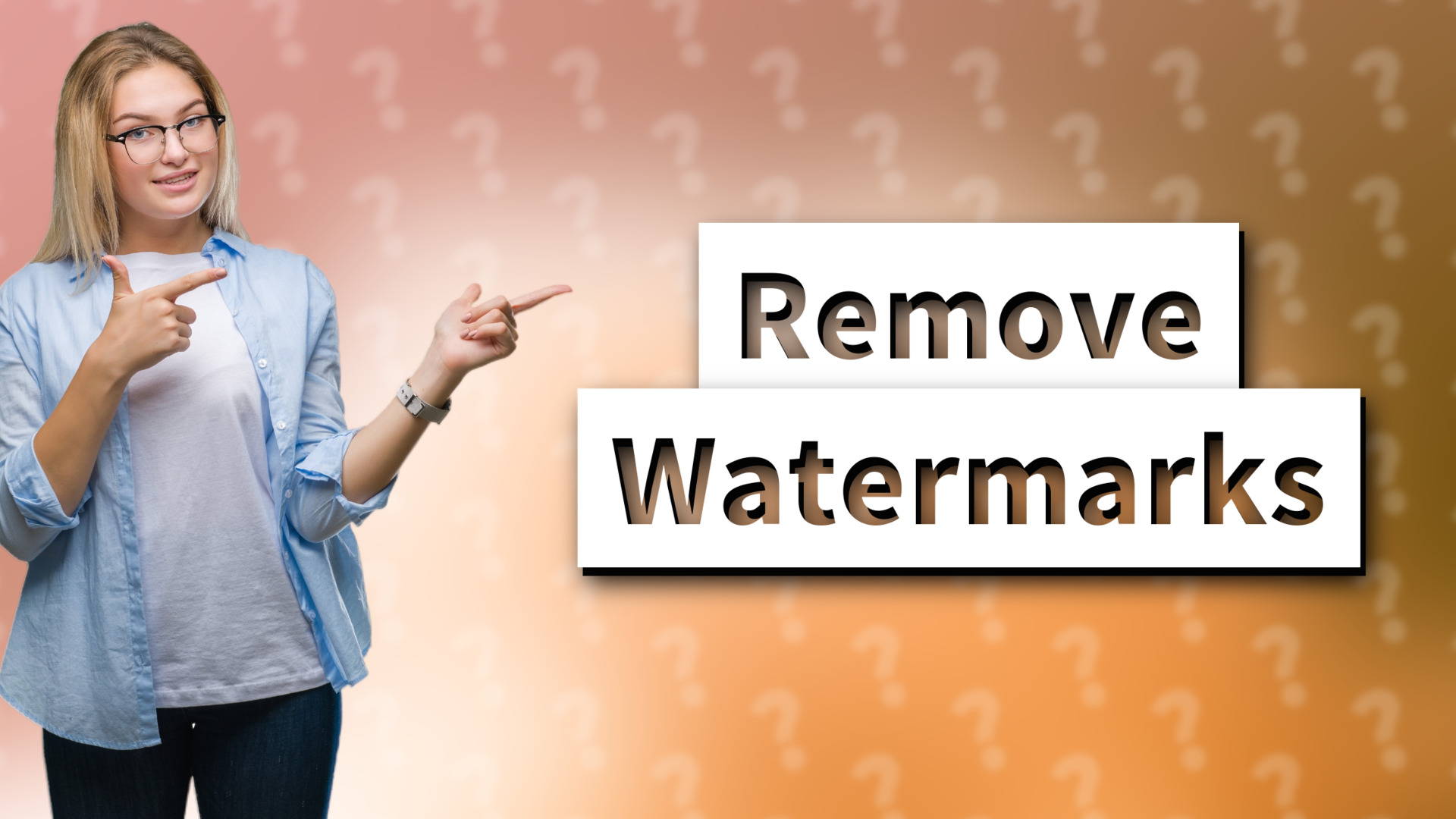 Remove Watermarks