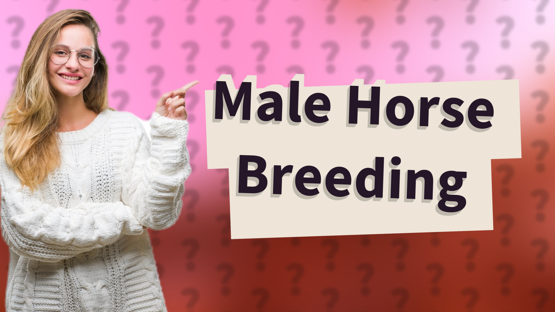 Male Horse Breeding