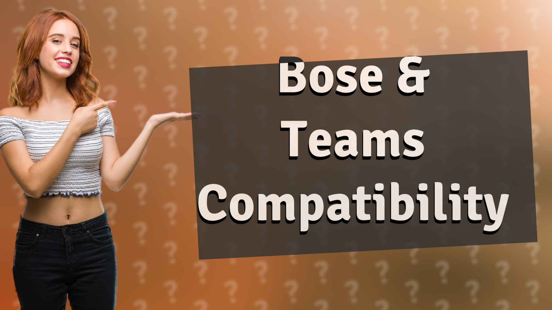 Bose & Teams Compatibility