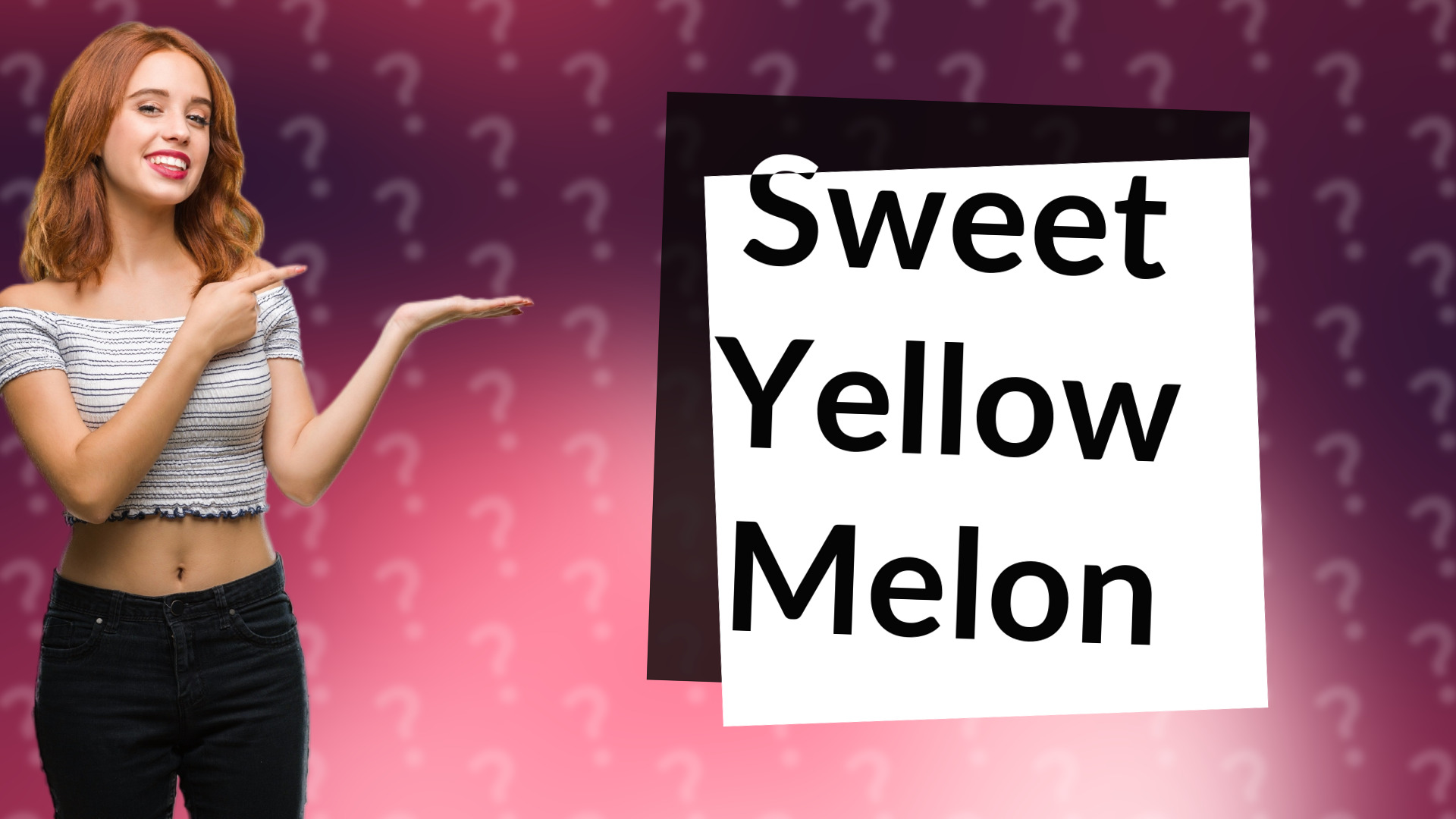 Sweet Yellow Melon