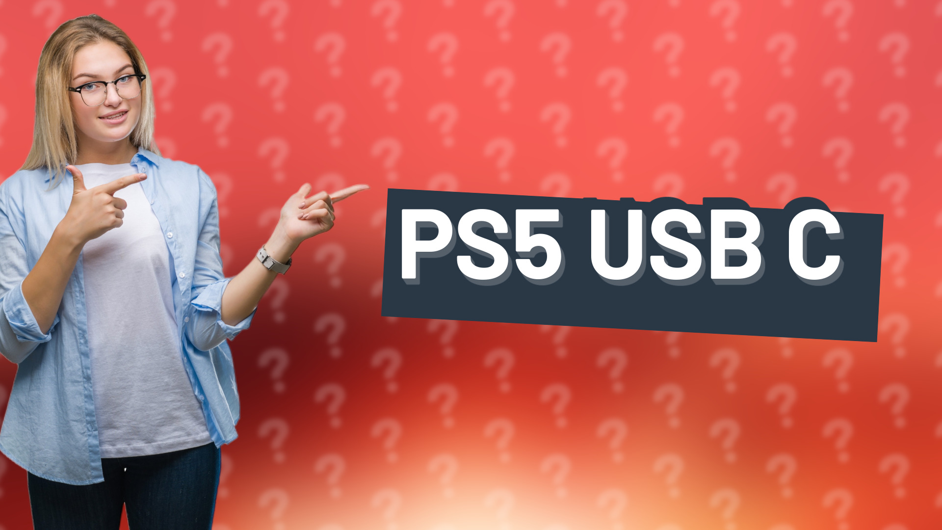 PS5 USB C