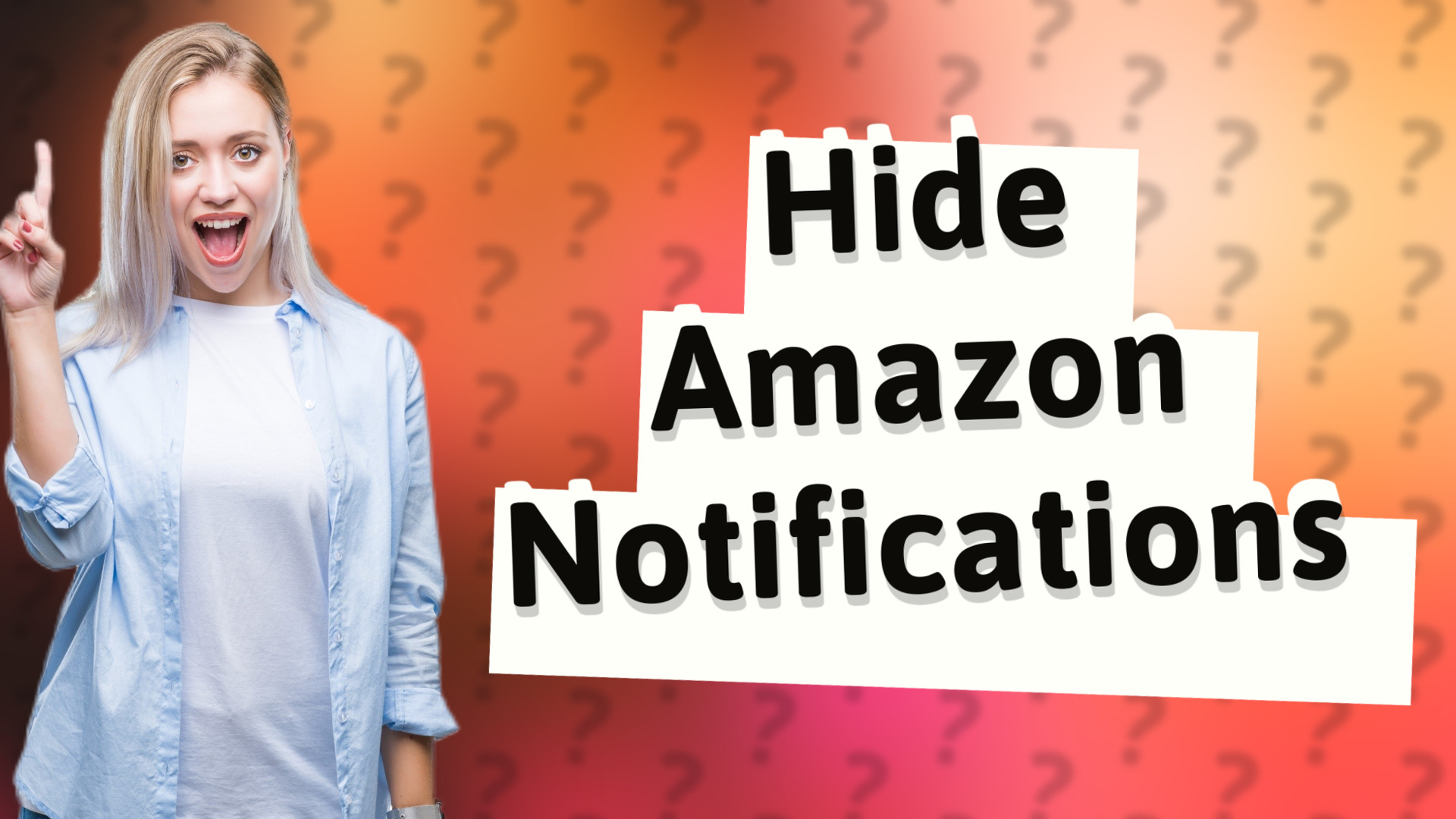 Hide Amazon Notifications