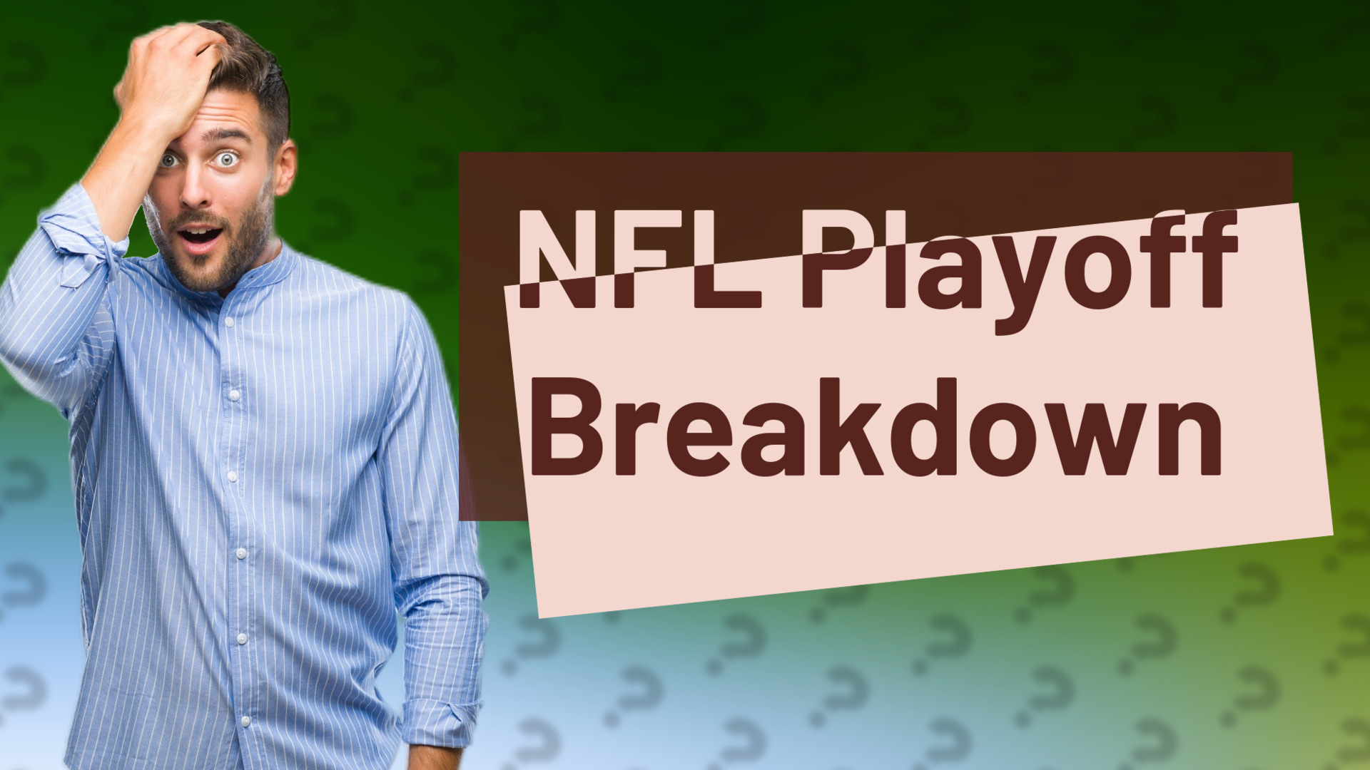 NFL Playoff Breakdown
