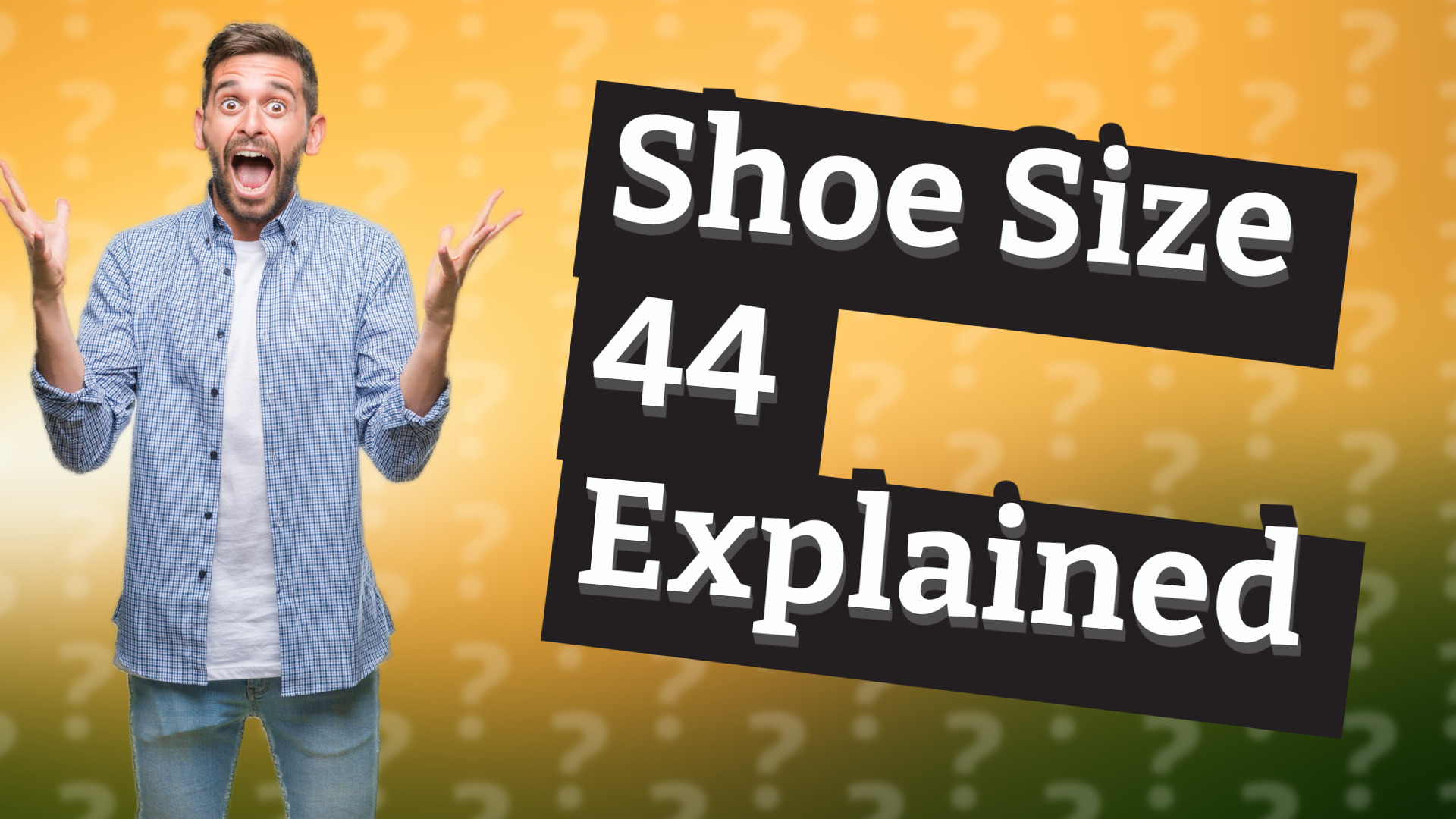 Shoe Size 44 Explained