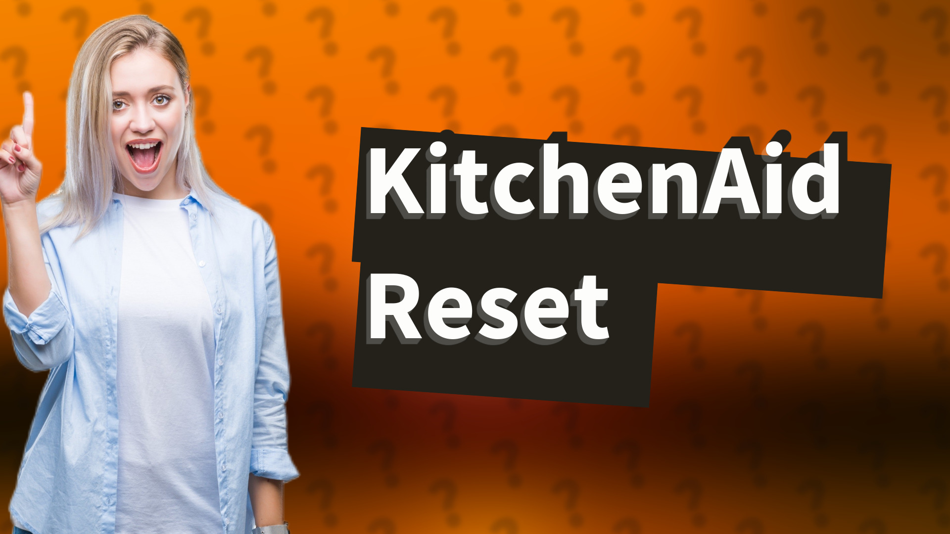 KitchenAid Reset