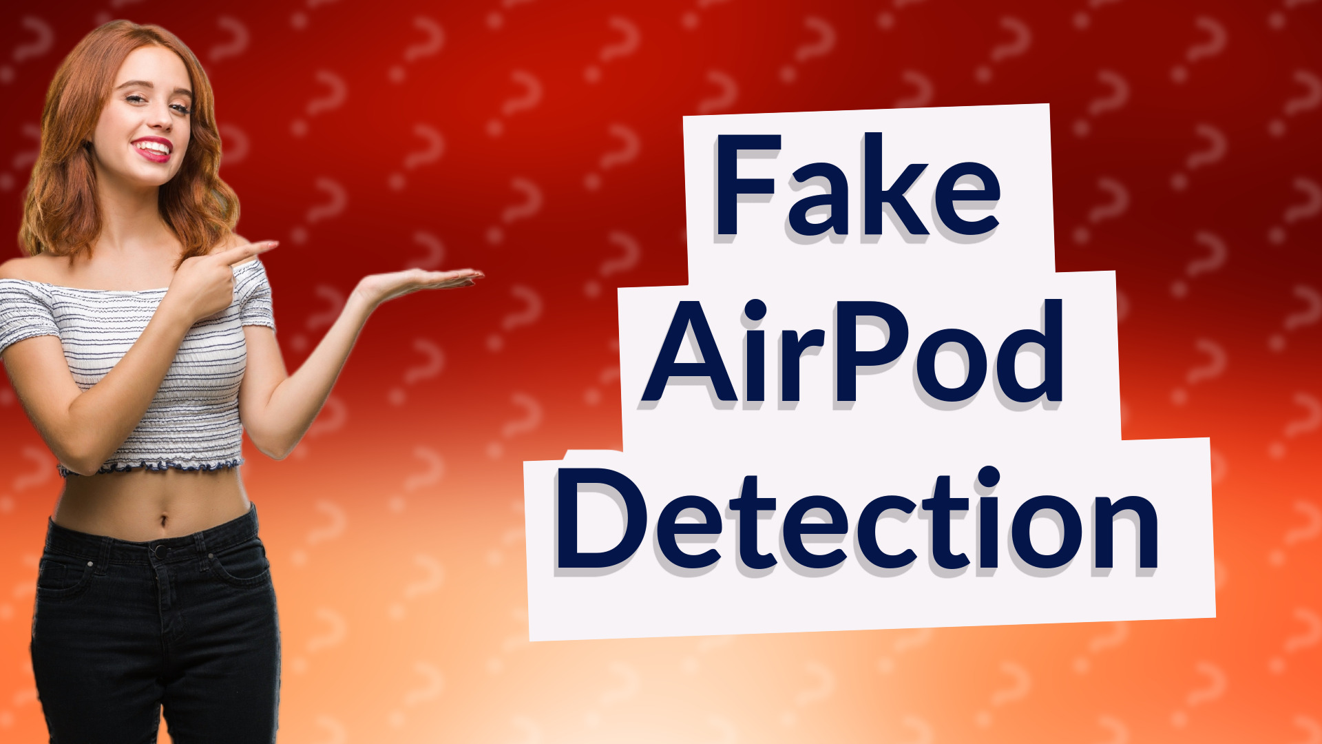 Fake AirPod Detection
