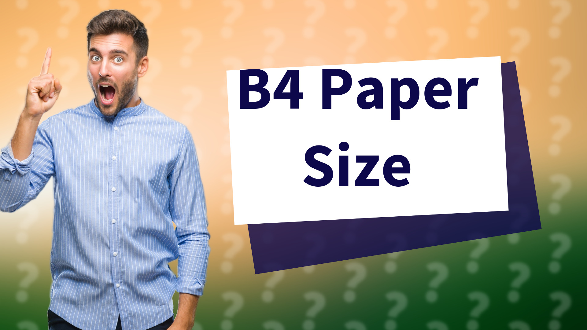 B4 Paper Size