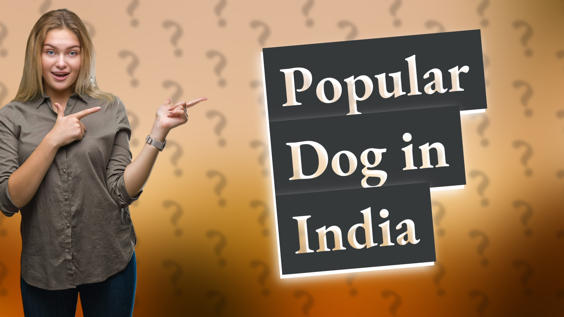 Popular Dog in India